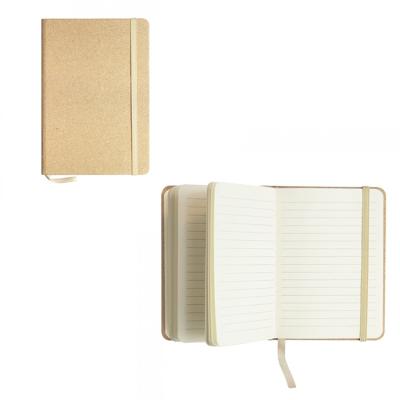 China Hot Selling Mini Natural Hardcover Notebook Paper Wrapping Paper Stationery Cover Hardcover Notebook for sale