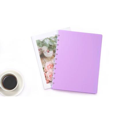 China High Quality Customized Diary Notebook PP Loose Leaf Hardcover Notebook Diary Customized Notebook for sale