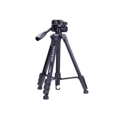 China Reliable Stability Integrated Pan Tilt Aluminum Alloy Tripod for sale