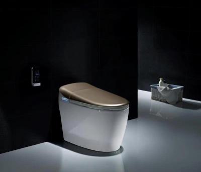 China Modern Wholesale Bathroom Auto Flush Integrated Electric Smart Toilet for sale