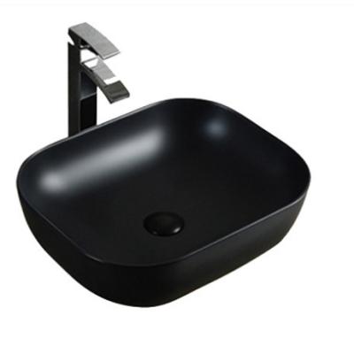 China Modern 8217 Black Ceramics Wash Sink , Multi-Use Wash Basin for sale