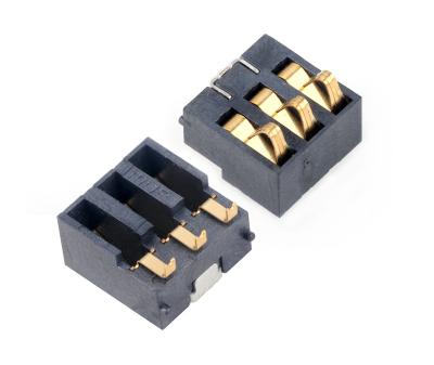 China MUP-T302 TYPE Battery Connector 2.5 Mobile 3Pin SMT Pitch for sale