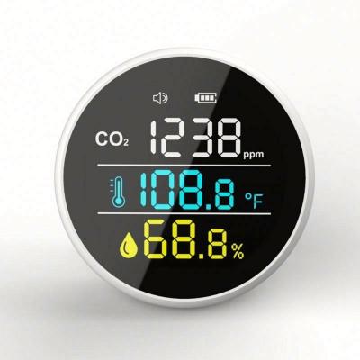 China Mini Portable Air Quality CO2 Tester CO2 Controller Detector /in car /new home /bedroom Air CO2 Monitor Indoor Dusty Gas Analyzer PM25 PM10 for sale