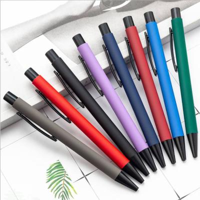 China China Factory Advertising Promotional Pen Customized Metal Aluminum Ball Pen With Custom Logo for sale