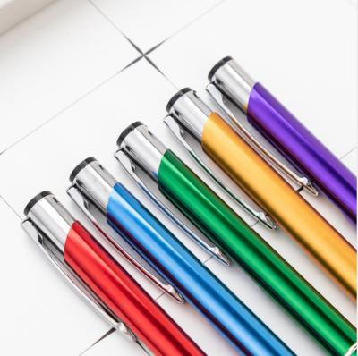 China GS1008-BP New Arrivals School Supplies Metal Pen Promotional Pen Promotional Stylus Ball Pen for sale