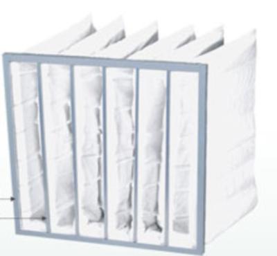 China Good Ventilation Non - Woven Fabrics Medium Pocket Filter High Filter Efficiency for sale