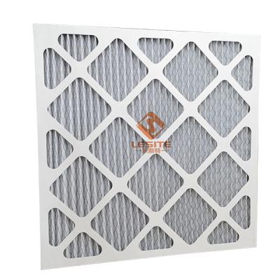 China Commerical G3 G4 Merv 8 Hepa-Luchtfilter voor HVAC, Geplooide Comité Filter Te koop