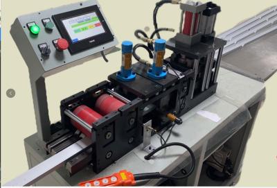 China Máquina de corte de alumínio 380V do canto do quadro do perfil do controle do microcomputador à venda