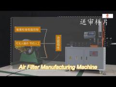 Strong Practicality 220V Air Filter Manufacturing Machine Standard