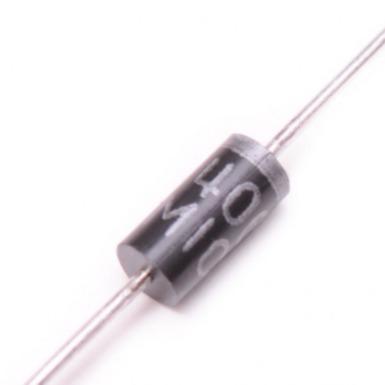 China The standard 1N4004 is a rectifier diode with a maximum current-carrying capability of 1A and can withstand peaks of up to 30A for sale