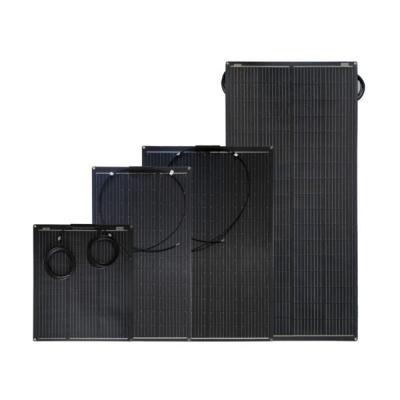 China Factory High Efficiency 100W 12V 158.75mmx158.75mm Heterojunction Monocrystalline Monocrystalline Cell Manufacturer 25% Flexible Solar Panels for sale