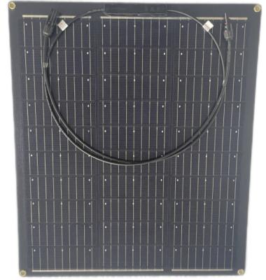 China Manufacturer Factory High Efficiency 60W 18V 12V Mono Crystalline Heterojunction Double Sided Flexible Solar Panels 158.75mmx158.75mm for sale