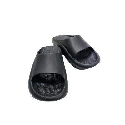 China 2022 women lightweight anti-skid sandals soft thick sole cushioning home slips pure color EVA indoor slippers for sale