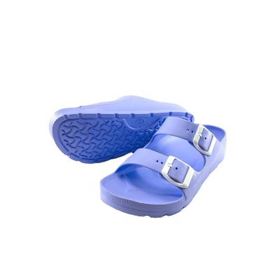 China 2021 Women Anti-slippery Sandal Double Plastic EVA Sandals Men And Slippers for sale