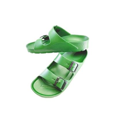 China New Fashion Trend Fashion Bedroom Sandals Birken Style Customized Buckle Thick Flat Bottom Slides Slippers Sports Unique Sandals for sale