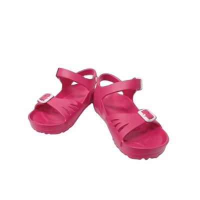 China Outdoor Waterproof EVA Slippers Comfortable Adjustable Strap Sandals for Adult and Kids EVA Foam Shoe Sole Slipper for sale