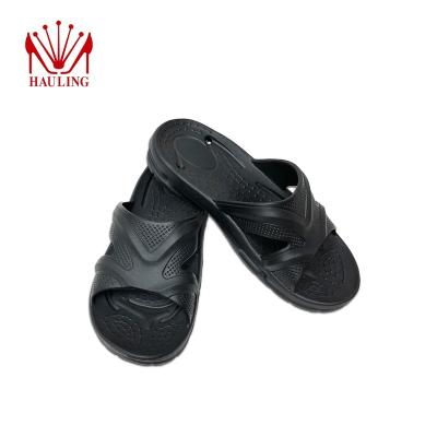 China EVA Sandals Men New Function Patent Water-draining EVA Sandals Indoor Outdoor Drain And Slippers Rain Anti-skid Shoes for sale