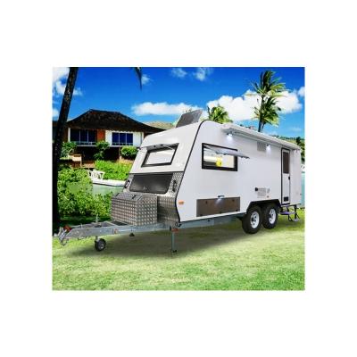 China 2022 Best Travel Trailer China Factory Manufacture Travel Caravan Selling Lightweight Travel Camping Caravan Trailer for sale