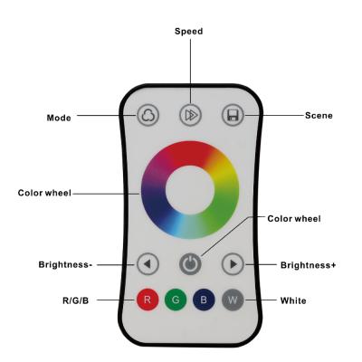 China Smart Remote Control App Control RGBW Smart Car IR RGB Led Strip Light for sale