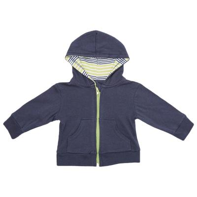 China 100% Guangdong Autumn Plain Dyed Boys Standard 1000 Solid Warm Anti-Shrink Cotton Casual Zipper Jacket Toddlers Baby Kids Sale Hooded Coat for sale