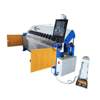 China Heavy Duty Plate Folder Machine Sheet Metal Bending Machine CNC Hydraulic Folding Machine For Metal Pan And Box for sale