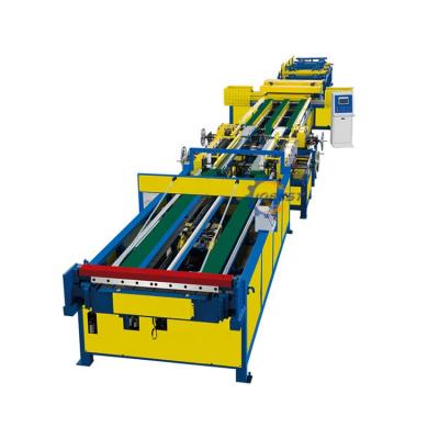 China Hot Selling Machine Repair Shops Auto Duct Line HVAC Duct Former Machine With 7t Weight Capacity Electric Coil Decoiler for sale