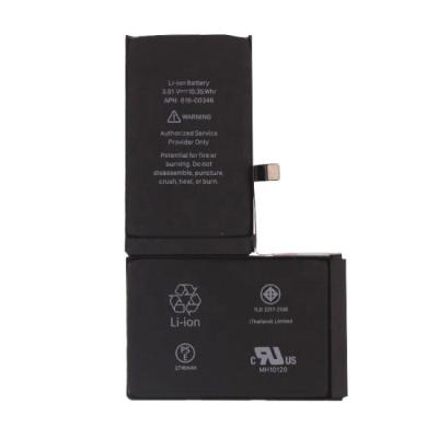 China Wholesale Pure Mobile Phone Cobalt Battery For Iphone X for sale