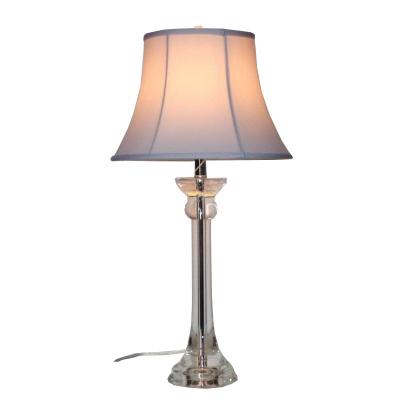 China Modern Modern Hotel Desk Table Lamp Floral Shade Frosted Cracked Glass Led Rattan Side Lamp Indicating Lamp For Home for sale