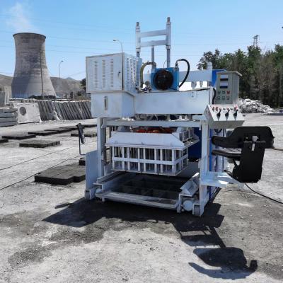 China QMY12-15 german egg laying concrete block making machine mobile auto hollow brick moulding machine for sale