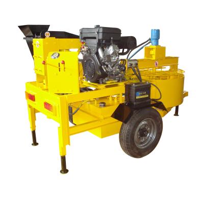 China M7MI Super diesel interlocking block machine in uganda for sale