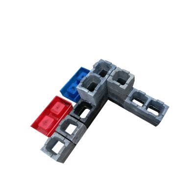 China Hot Selling Hollow Production Custom Concrete Injection Plastic Mould Interlocking Block Moulds for sale