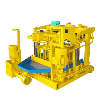 China Factory Price Manual Egg Laying Hollow Building Brick Concrete Block Making Machine For Sale for sale