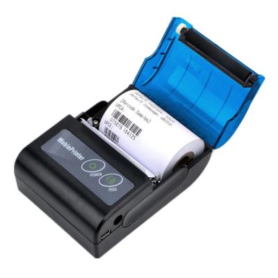 China Compatible 58mm Blue Tooth Function Portable Blue Thermal Receipt Printer Tooth Thermal Printer Mobile POS Printer IOS/Android Smartphone for sale