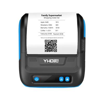 China Label Receipt Dual Printer Printing Portable 2-in-1 Label System and Receipt Printer Compatible POS for sale