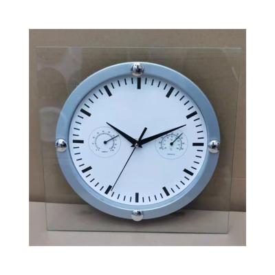 China 12 Inch 30cm Simple Design Modern Simple Design Plastic Round Quartz Glass Wall Clock Hot Selling Antique Style 12 Silent Home Decorative for sale