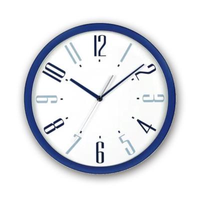 China Wall Clock Minimalist Glass Lens Movement Quartz Frame Fancy Plastic Design For Home Decoration for sale