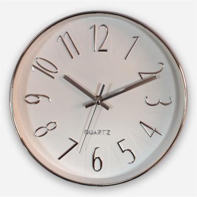 China Minimalist Nordic style strong and durable indicator wall clock metal color home decoration decorative wall clock easy to hang for sale