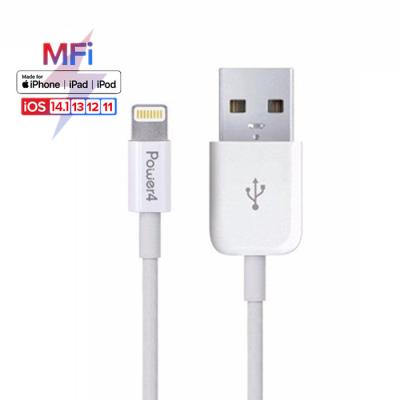 China iAL2A MFi Mobile Phone Certified Original 8 Pin White 1M Mobile Phone Lightning Charging Cables For Apple iPhone USB Data Charging Cable for sale