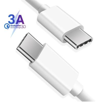 China Type-C Cable V1CB Factory 1M 3.3FT Usb Type C To Type C 60W PD Fast Charging Data Sync Tether Band 3A Mobile Phone Fast Charging Type-C USB Cable USB for sale