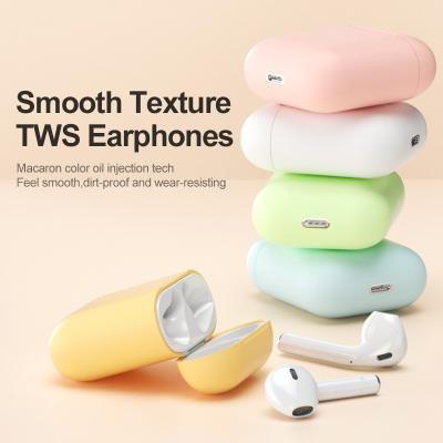 China Best Waterproof Headphones Mini Touch Control Earbuds With Noise TW12C i12 i7s i500 Perfect Wireless Blue Tooth Earphone Handsfree for sale