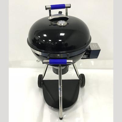 China Easily Assembled Heavy Duty Commercial Charcoal Grill With Brand New Fan for sale