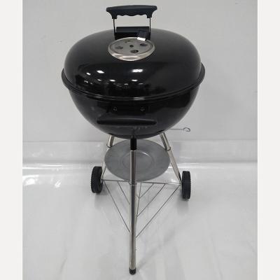 China Easily Assembled 18.5 Inch BBQ Spit Ranch Kettle Apple Style Charcoal BBQ Kettle New for sale