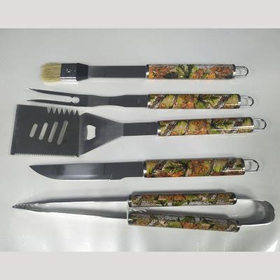 China New Easily Cleaned Outdoor Portable Stainless Steel Barbecue Tool Kit for sale