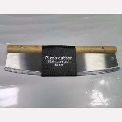 China Factory Direct Sale Pizza Cutter Wheel Stainless Steel Pizza Knife Easily Cleaned PP Handle New for sale