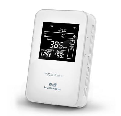 China Indoor Air Quality Monitor Z-Wave PM2.5 Air Quality Monitor, Temperature and Humidity MH10-PM2.5-WD/With for sale