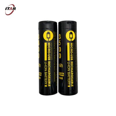 Κίνα 3500mAh ιονικό κύτταρο μπαταριών λίθιου, USB Γ 3,7 επαναφορτιζόμενη μπαταρία 18650 Β προς πώληση