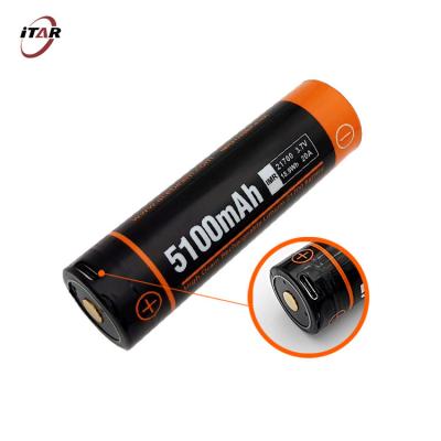 China Ce Verklaard Li Ion Rechargeable Batteries 3.7V 5000mAh voor Elektronische SpeeLGSoedoem Te koop