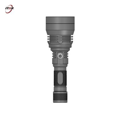 Chine La lampe-torche rechargeable extérieure solide 500M Shooting Distance ROHS de LED a certifié à vendre