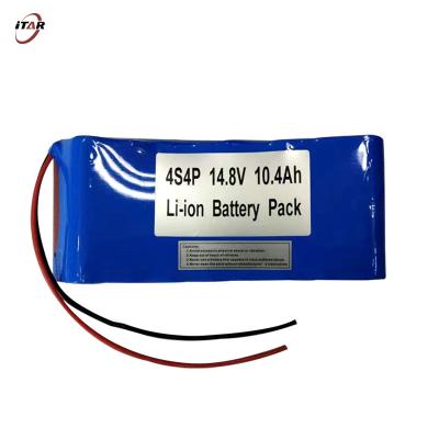 China 11.1V 23.4Ah Navulbaar Li Ion Battery Pack 18650 259.74Wh 3S9P voor draagbare hoofdtoorts Te koop