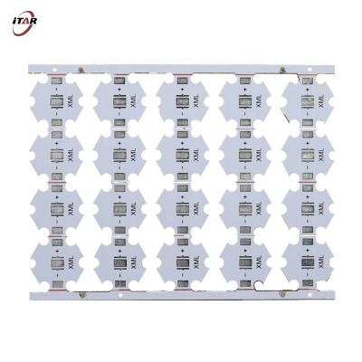 China estribor del cobre del tablero de 20m m LED MCPCB para las linternas de LED de las luces de la bici en venta